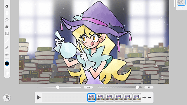 簡単なアニメーションをシンプルモードで作ろう！