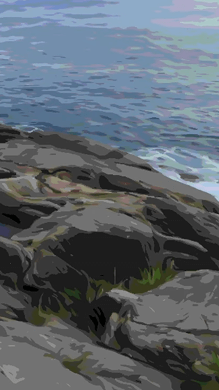 イラスト調フィルターを使って、写真を背景に使おう