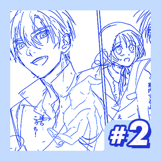 下描きやコマ割りで作画の準備