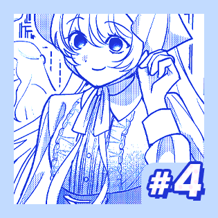 ベタやトーンで質感を表現