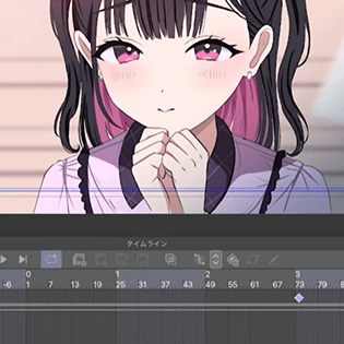 TVアニメのワンカットのような絵をiPadで描く