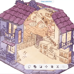 Do graphite isometric on Simple mode