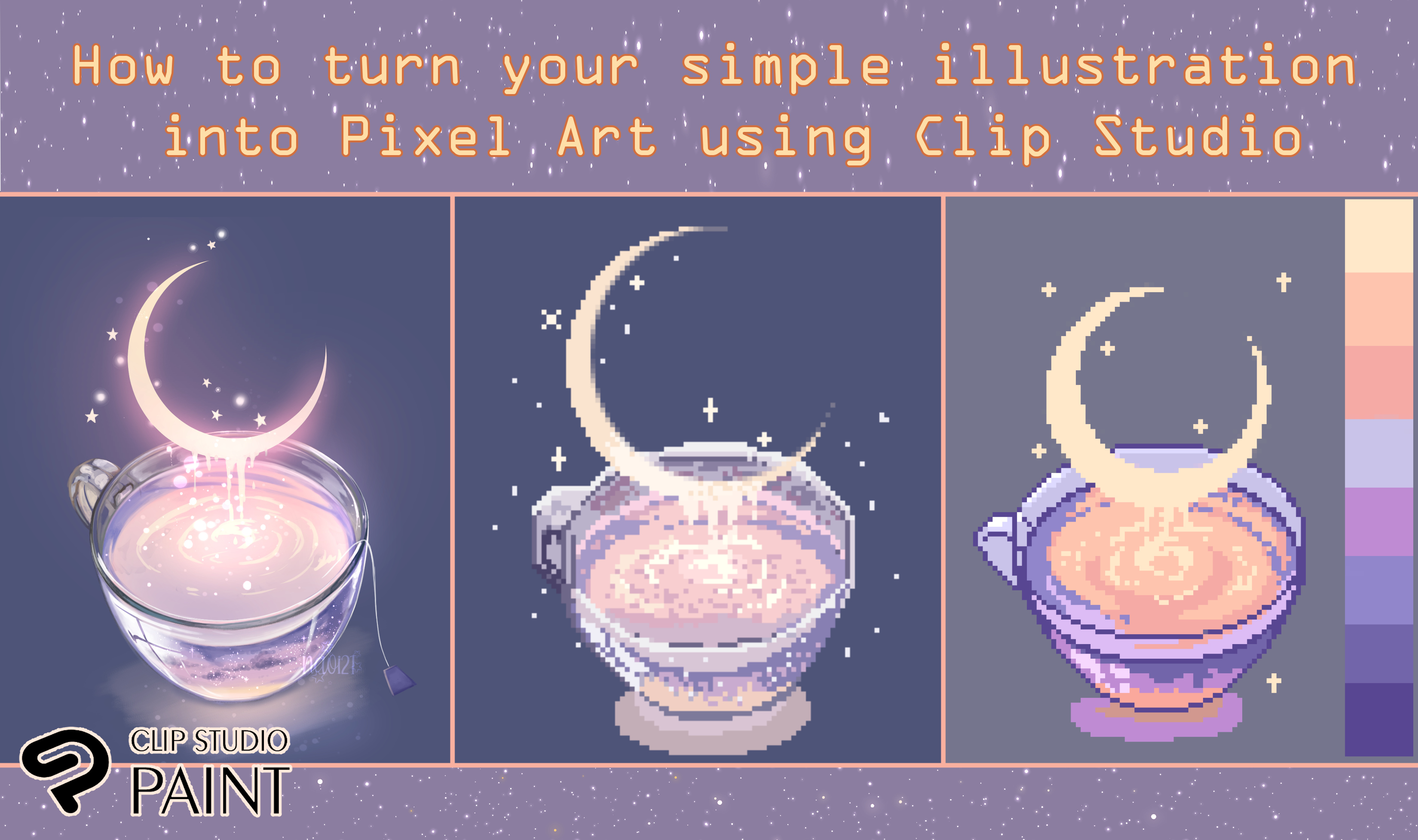 pixel art background tutorial