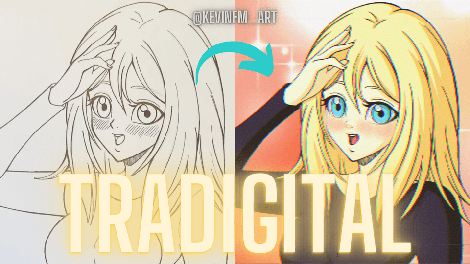 Digitize your 90s ANIME style drawings by KevinFarias Make better art