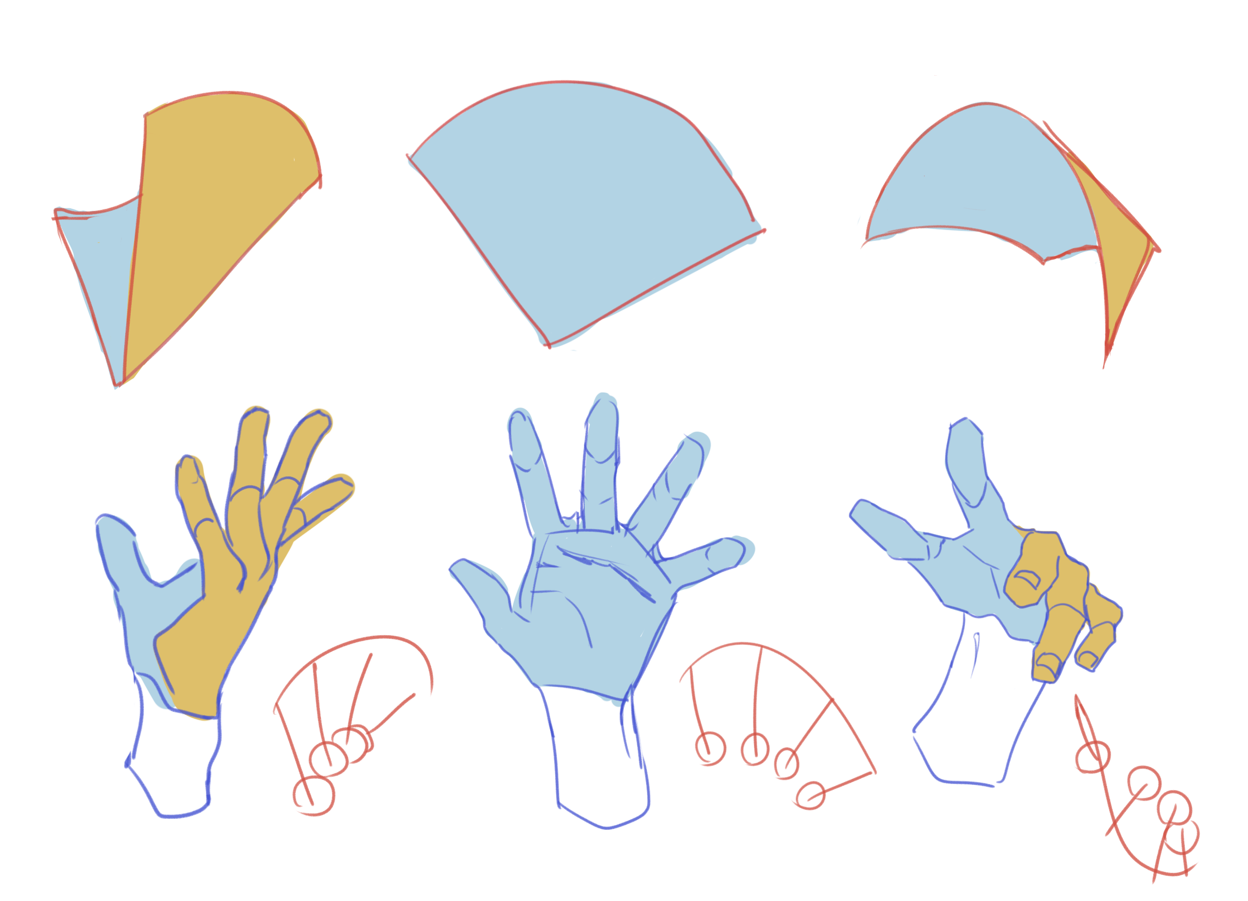 Push Your Poses to the Extreme! Drawing Cartoon Hands