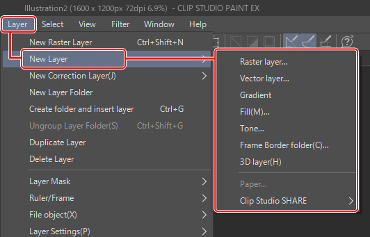 Layer types: 1 Raster and Vector “Layer types and how to use them #1” by  ClipStudioOfficial - Make better art | CLIP STUDIO TIPS