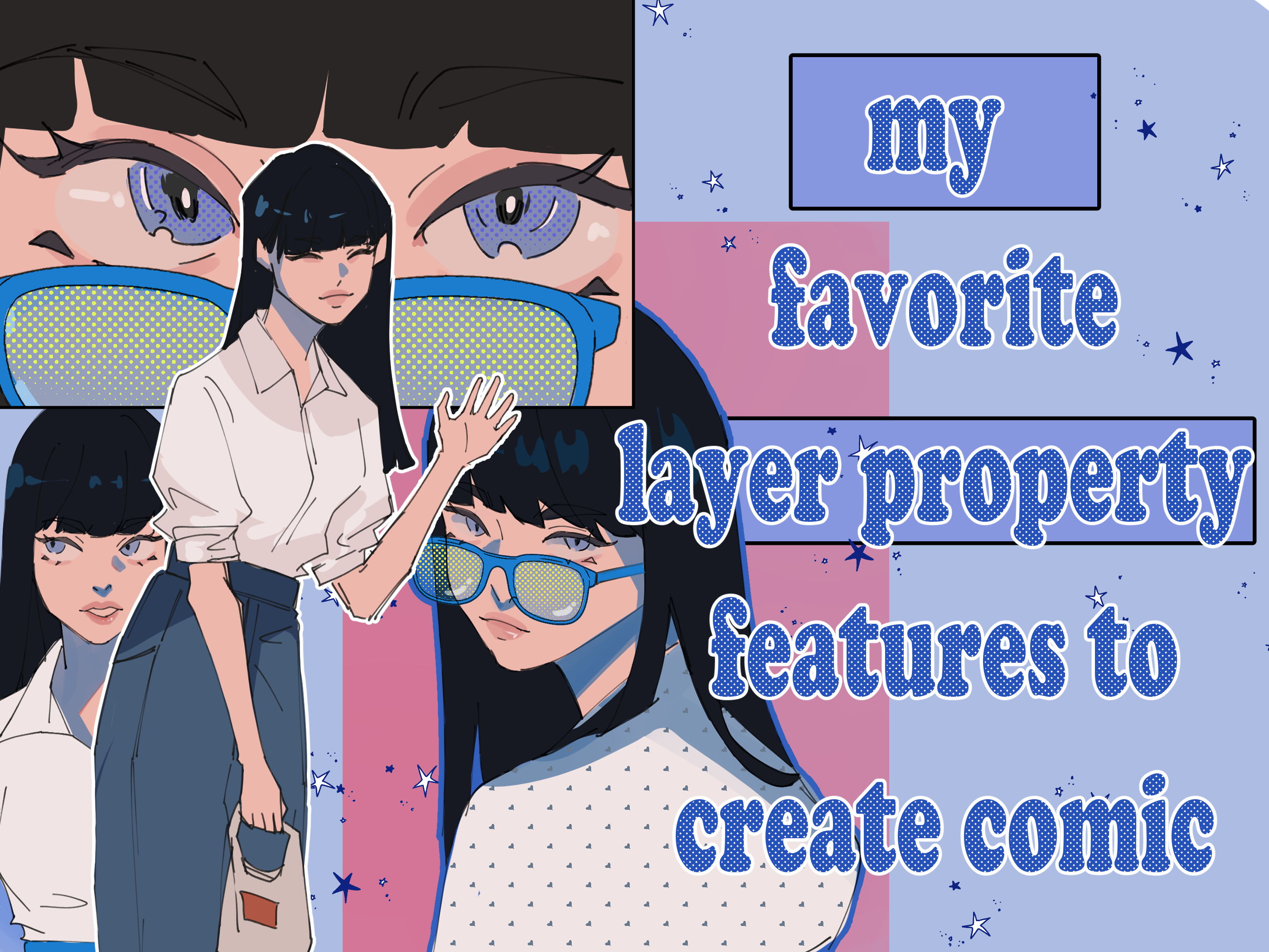 my favourite layer property features for comic creation by Cyfuko - Make  better art