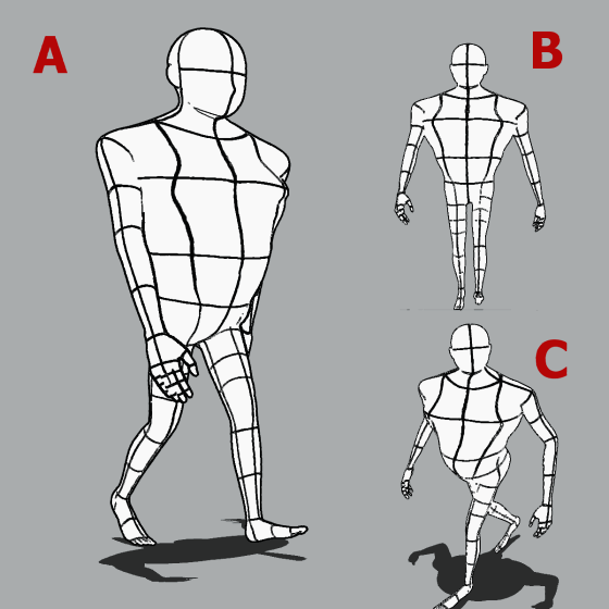 3dモデルを使用した歩行サイクル By Manleonardo Clip Studio Tips