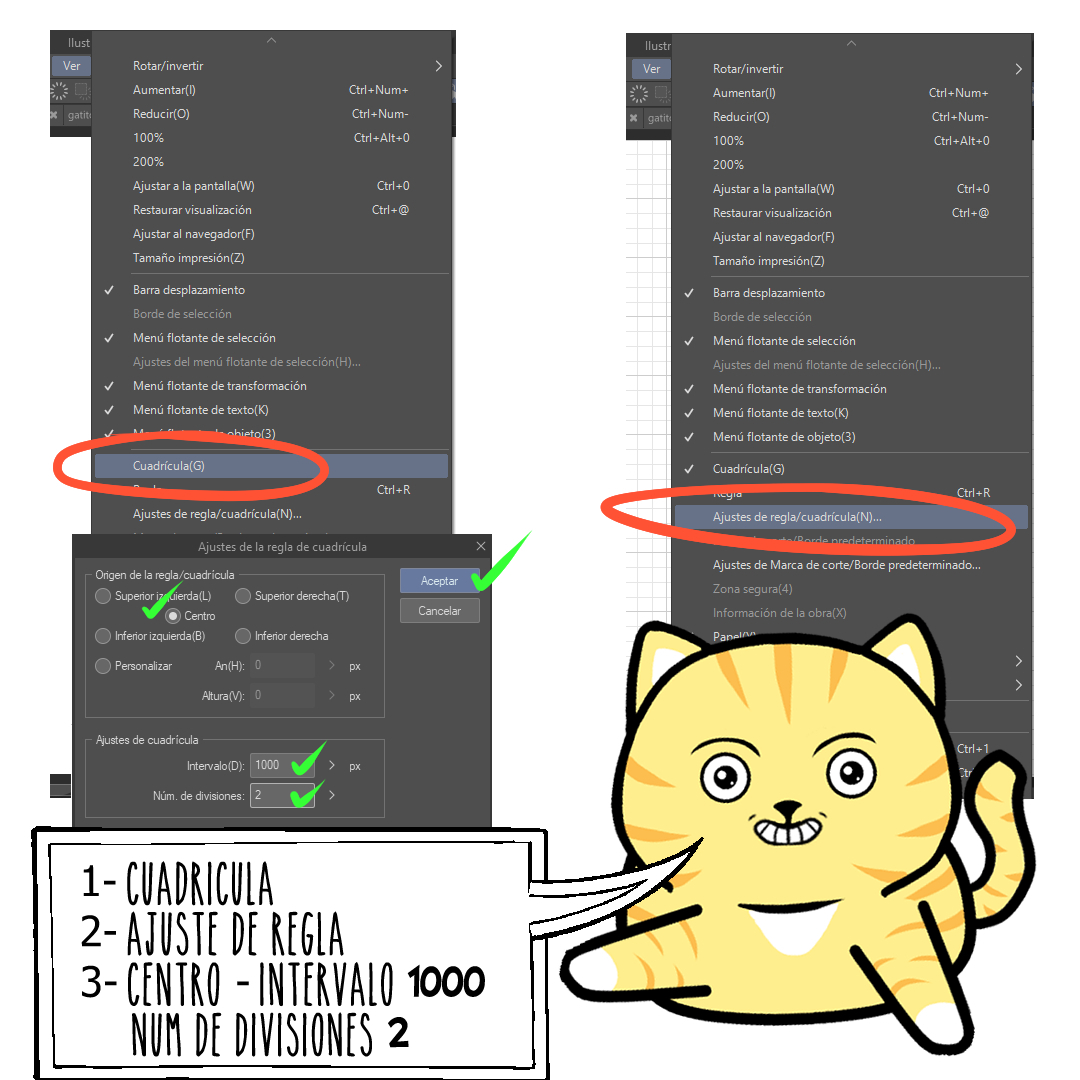 Cat Pattern Tutorial Super Easy By Rockomoran Clip Studio Tips