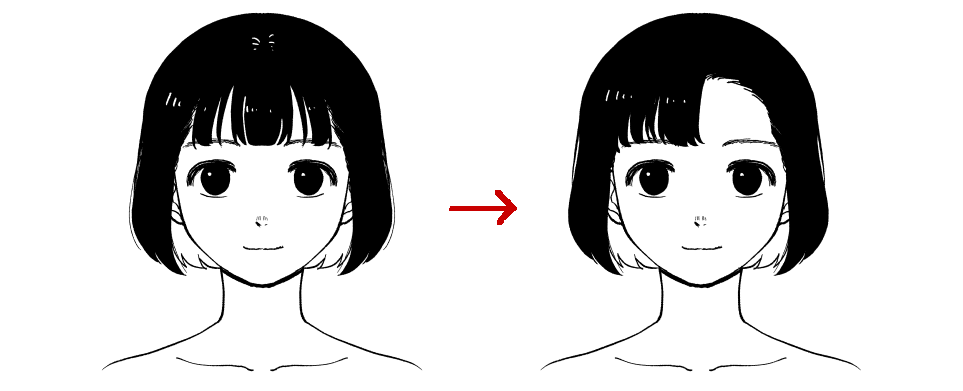 Express Character S Personality With Hairstyle モノクロ漫画の描き方 4 By ナカシマ723ラボ Clip Studio Tips