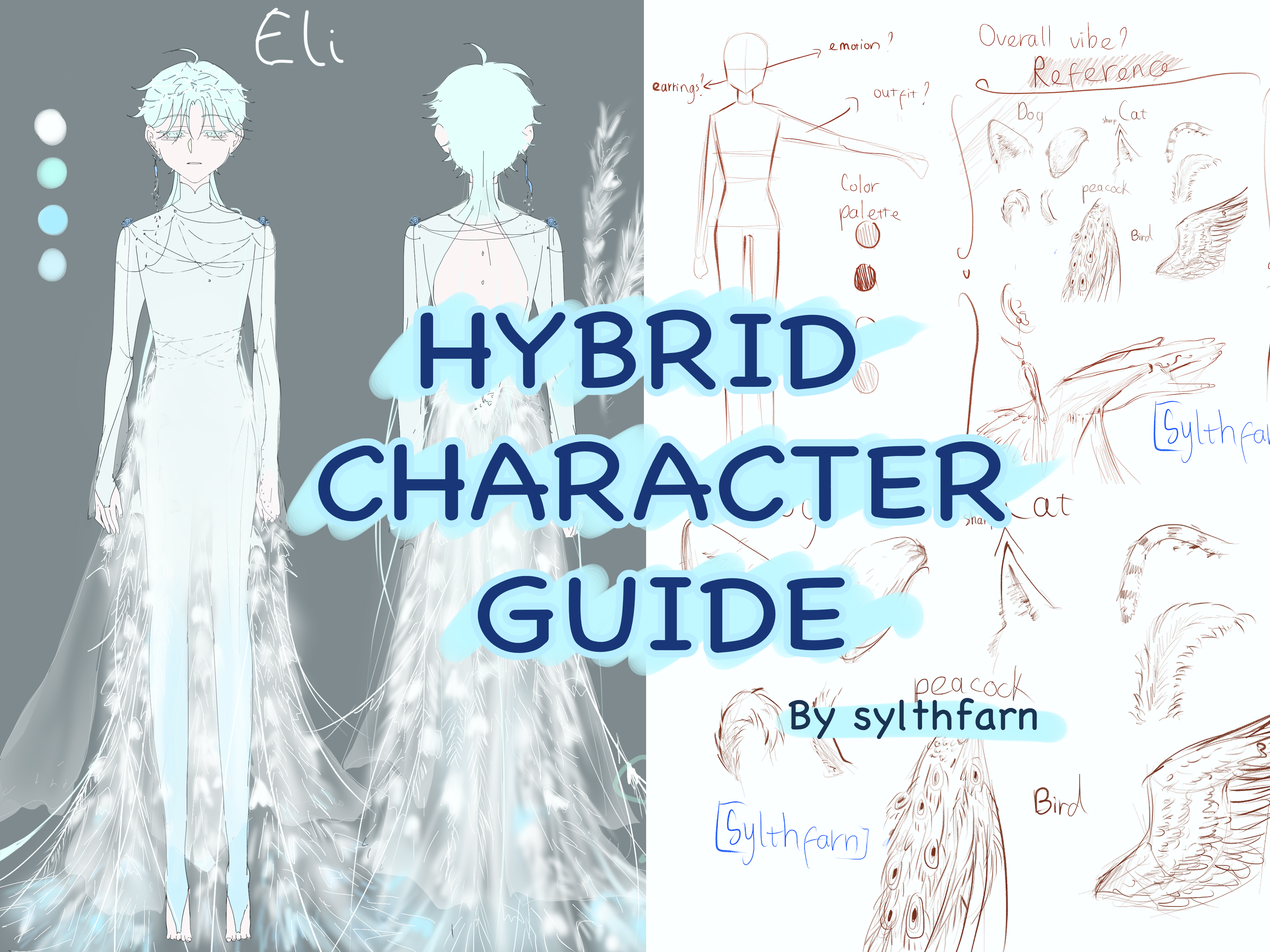 Turn your character into animal-human hybrid character guide by 