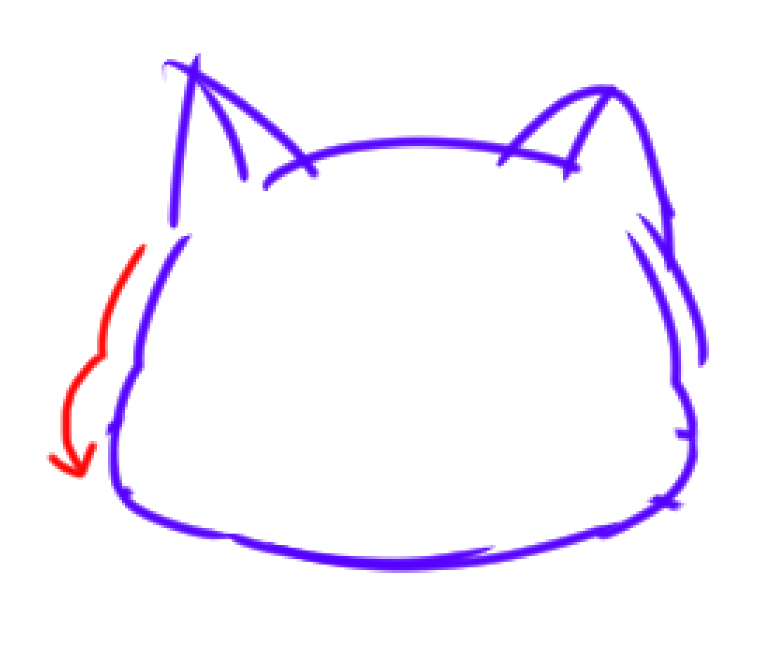 How To Draw Realistic Cat And Loose Cat Faces リアルな猫とゆるい