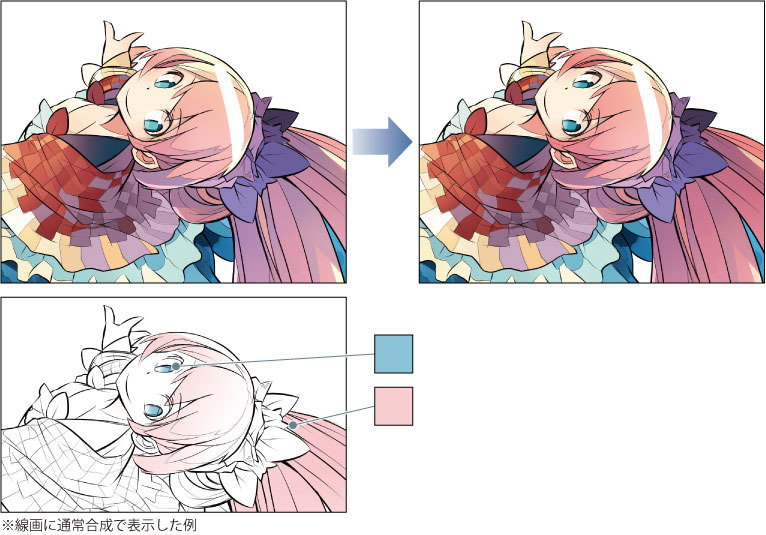 5 キャラクター全体の色調の調整 イラストを描いてみよう 応用編 5 By Clipstudioofficial Clip Studio Tips