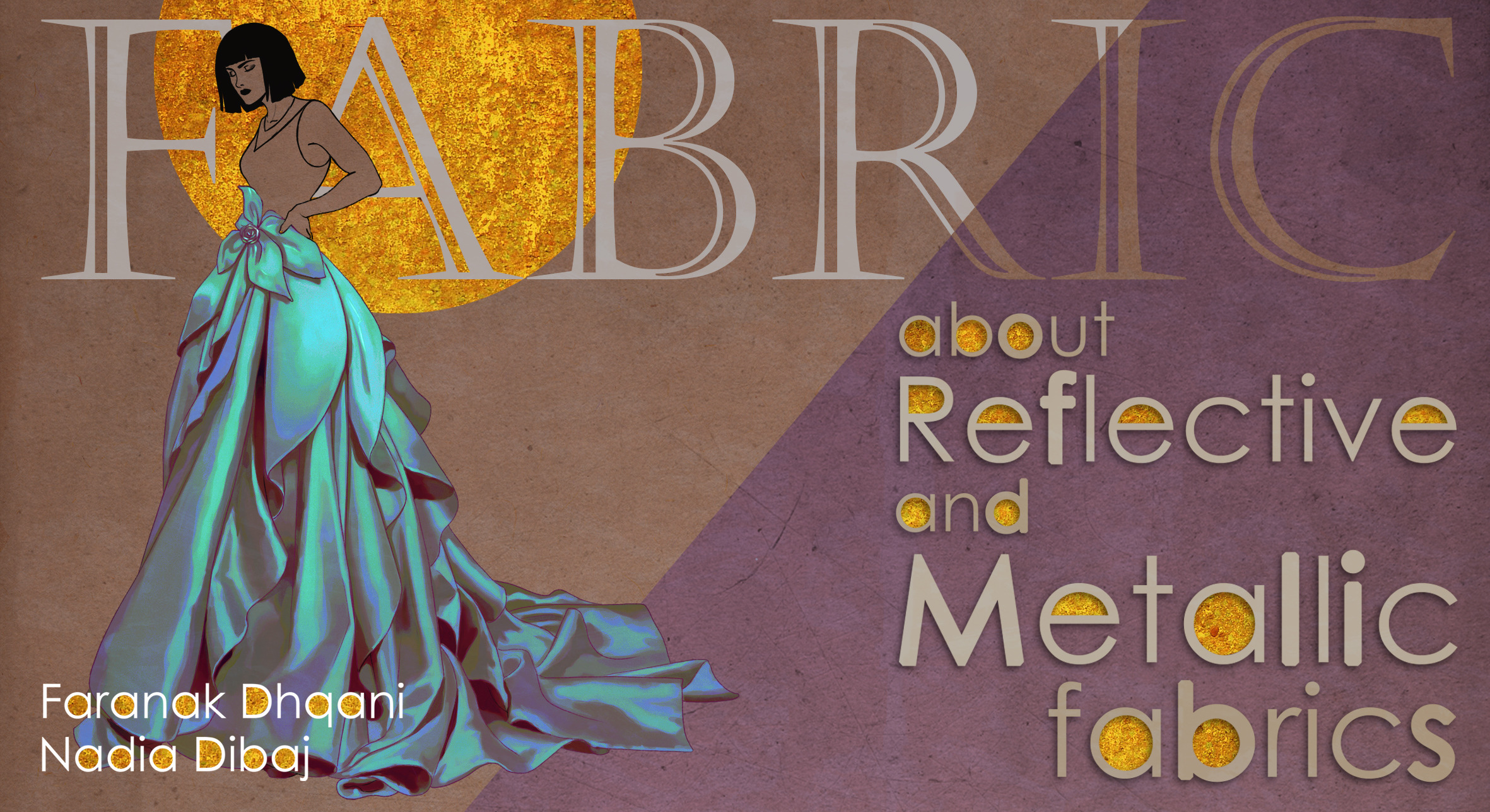 About reflective and metallic fabrics “Fabrics Tutorials #1” by NadiaDibaj  - Make better art