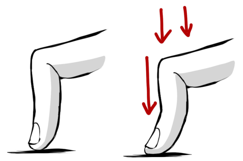 手を描く 