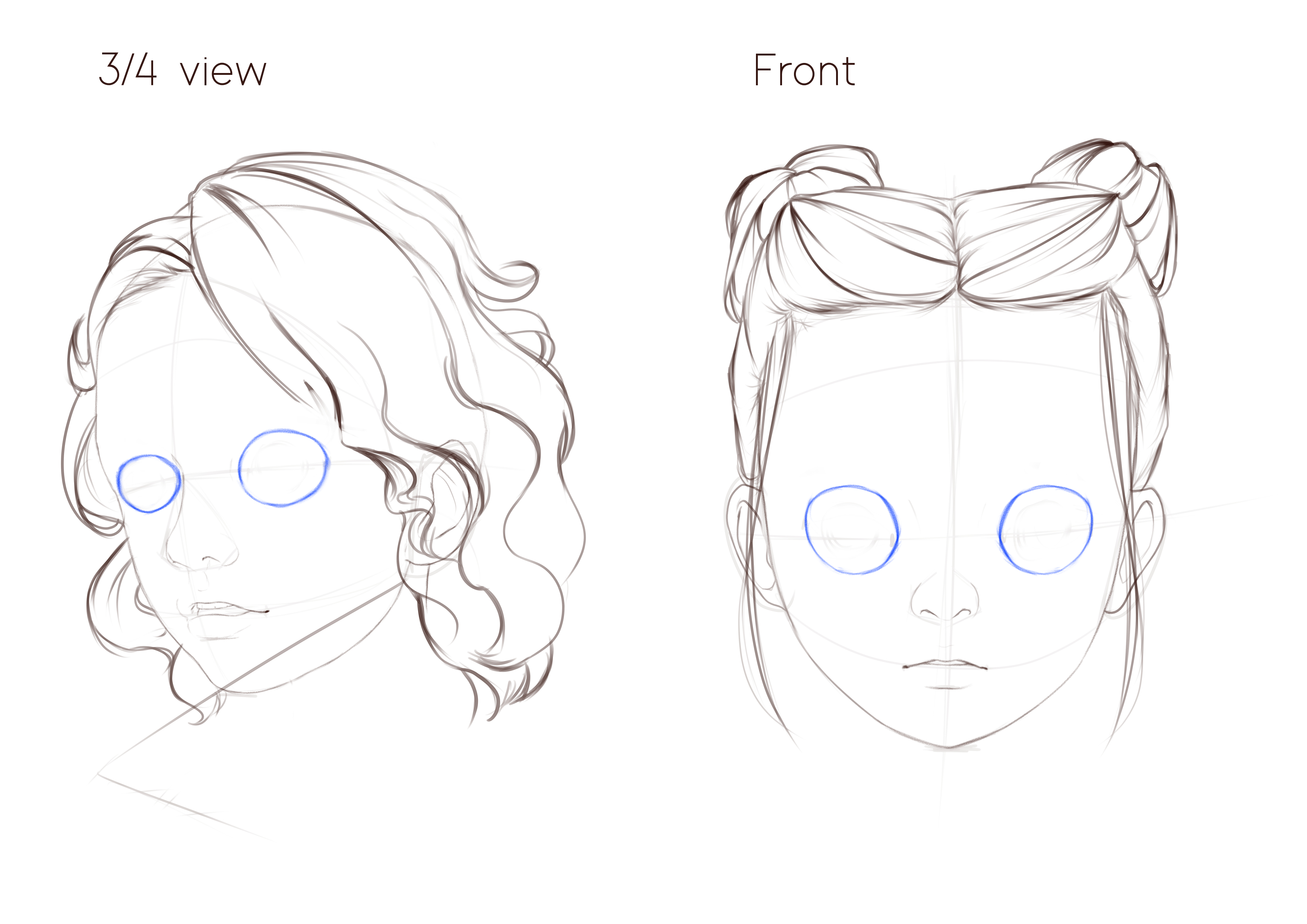 Guide To Rendering Expressive Eyes by Wajiha - CLIP STUDIO TIPS