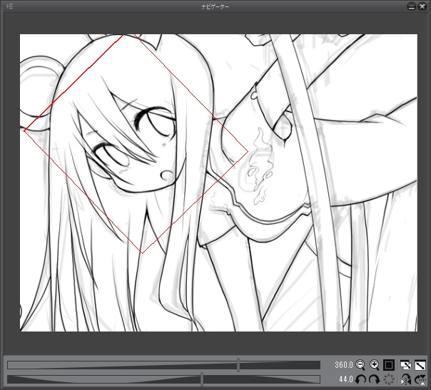 1. Rough Sketch & Line Art “Professional illustration