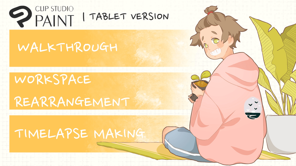 Clip Studio Paint Tablet Version Introduction! “Shin’s Art Tutorial