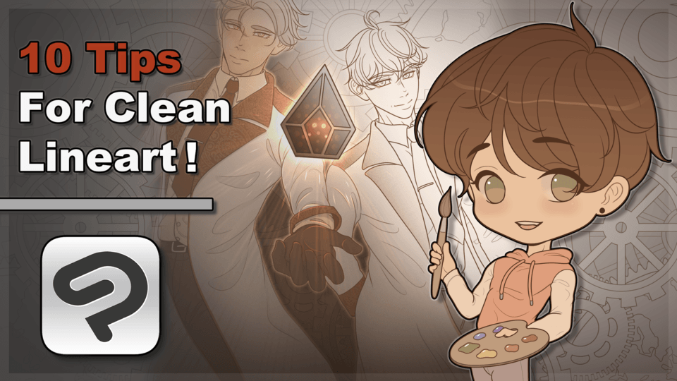 10 Tips For Clean Lineart and Illustration Tips 4” by mannygart