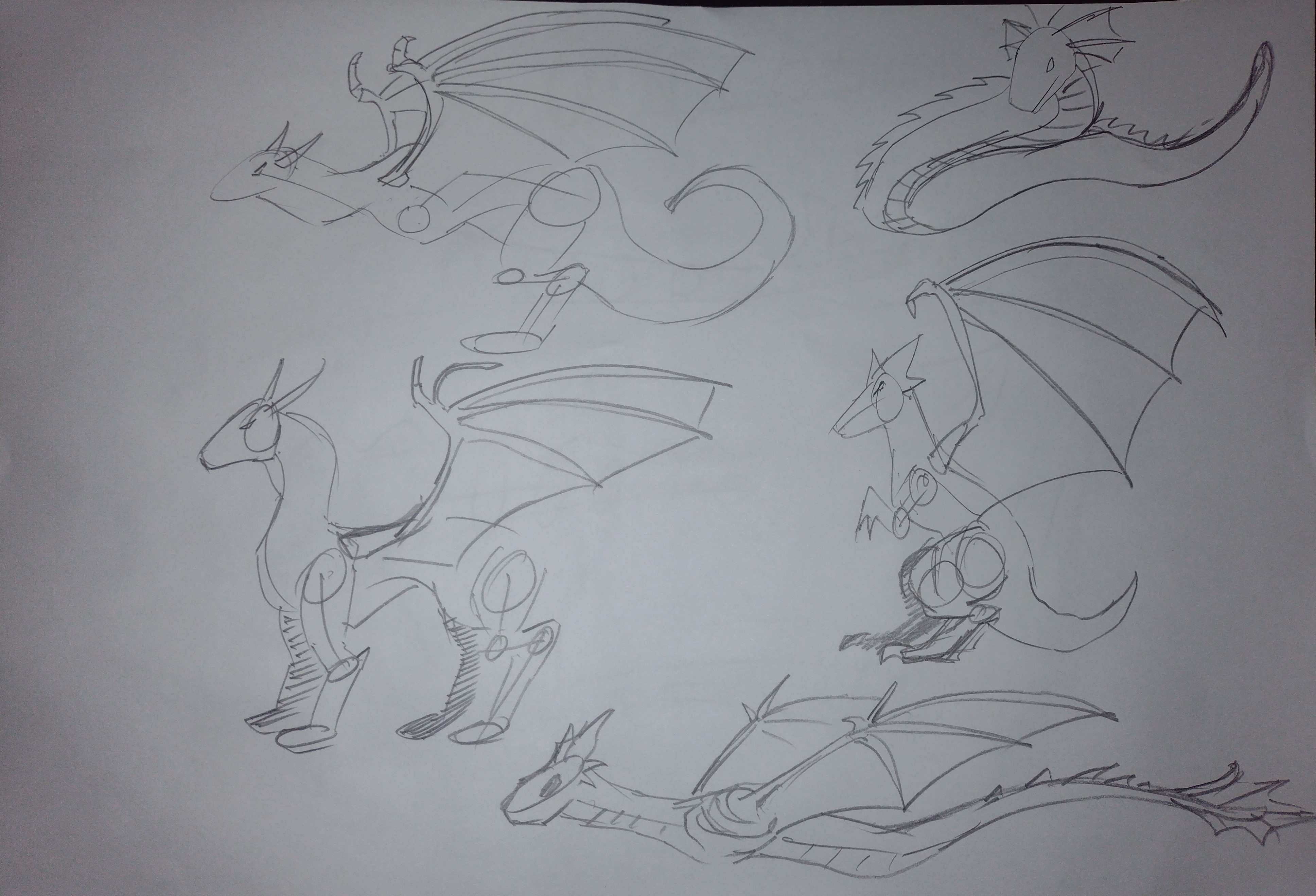 How To Draw a Dragon   Studio Sketch Tutorial 