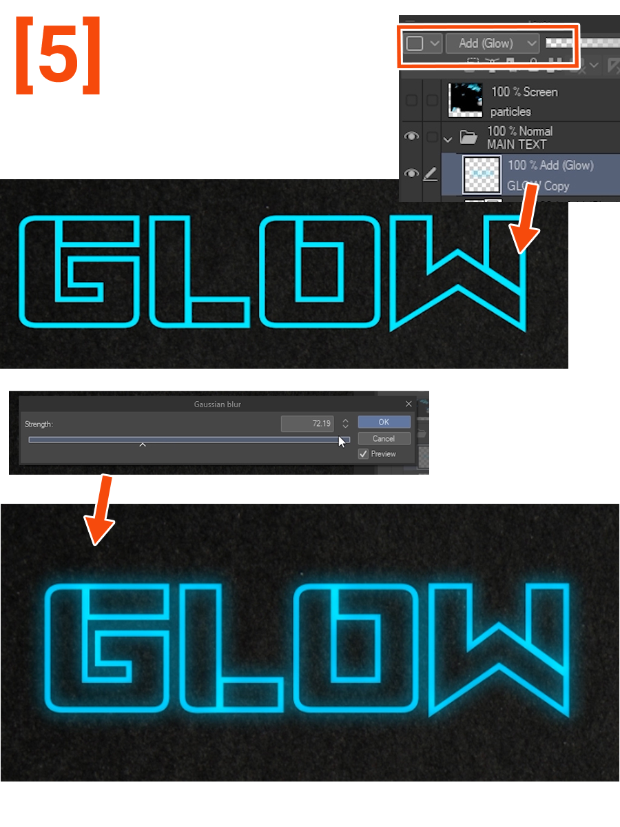 Creating Editable Text Effects By Mattlamp Clip Studio Tips
