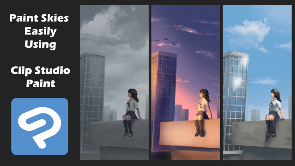 Painting Skies Made Easy Using Clip Studio Paint Assets by Figmenter Make better art CLIP