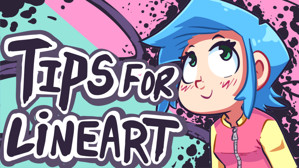 Lineart Styles and Tips in Clip Studio Paint by FrostDrive Make