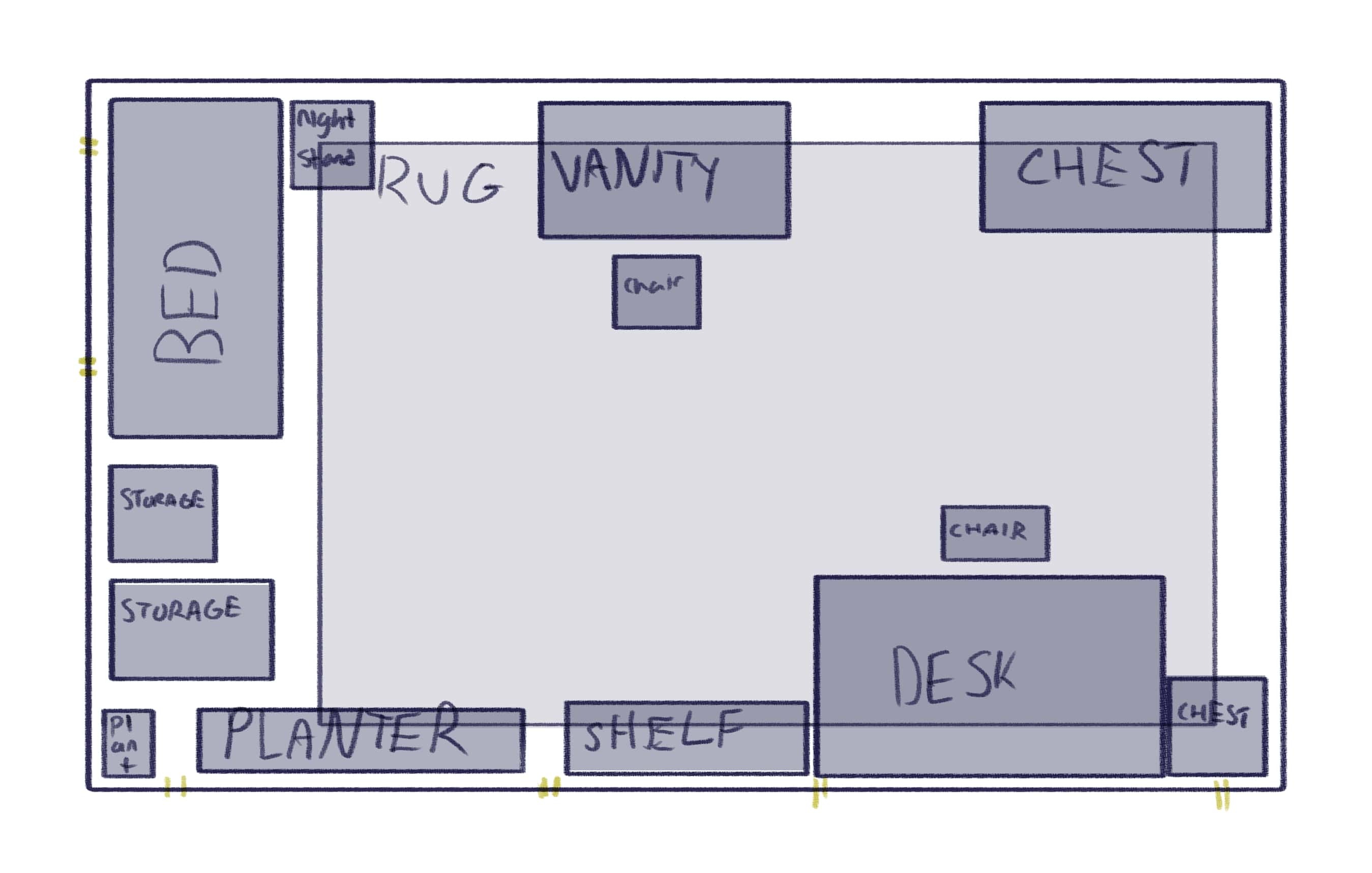 Drawing A Room From Multiple Angles By Vampbyte Clip