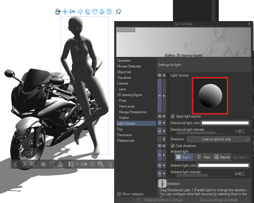 CSP 4.0 Adjusting Light and Shadows on 3D Models by LizStaley
