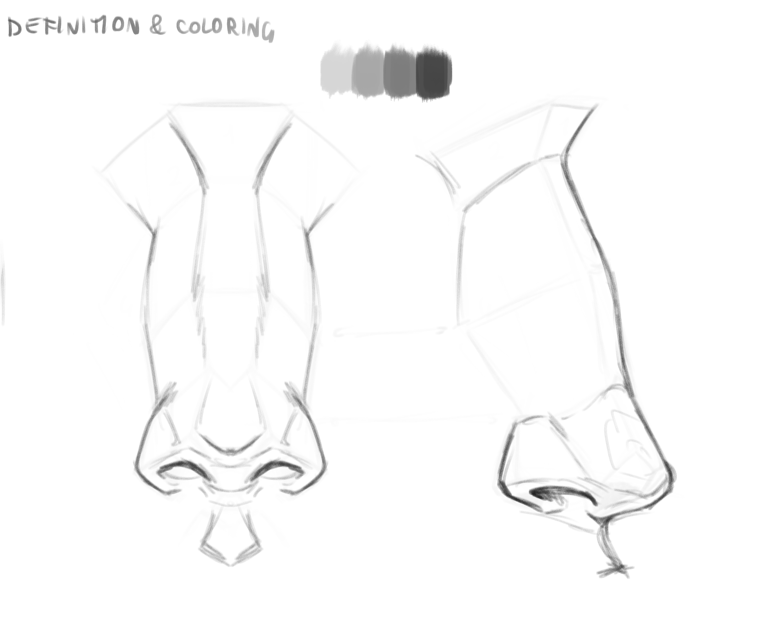 鼻を描き 陰影を付ける方法 Videotutorial By Akylha Clip Studio Tips