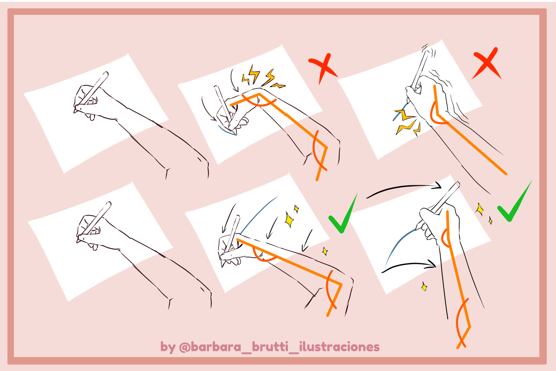 描线：技巧与工具。 作者BarbaraBrutti - 绘画技巧| CLIP STUDIO TIPS