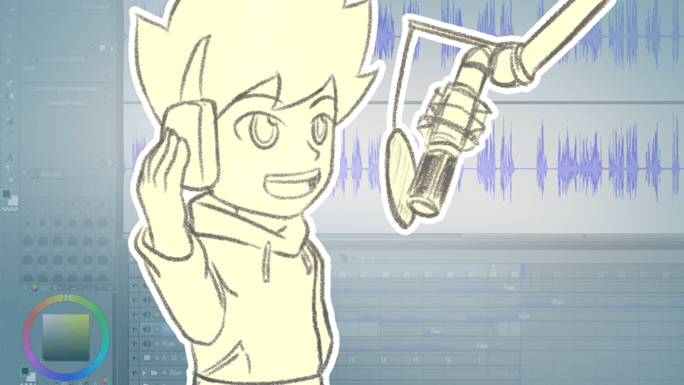 How to work with audio in Clip Studio Paint! “How to work with audio 1