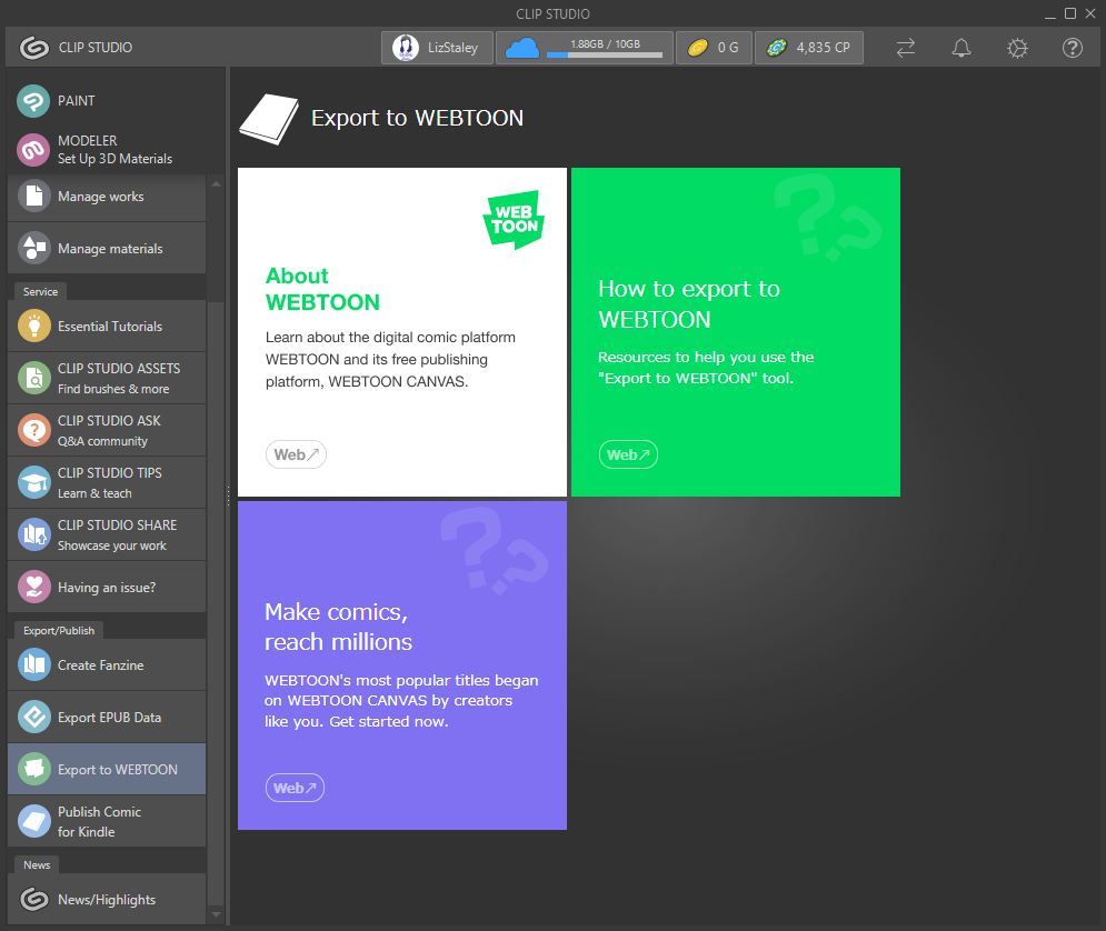 Publish to WEBTOON from Clip Studio Paint by LizStaley - Make better art |  CLIP STUDIO TIPS