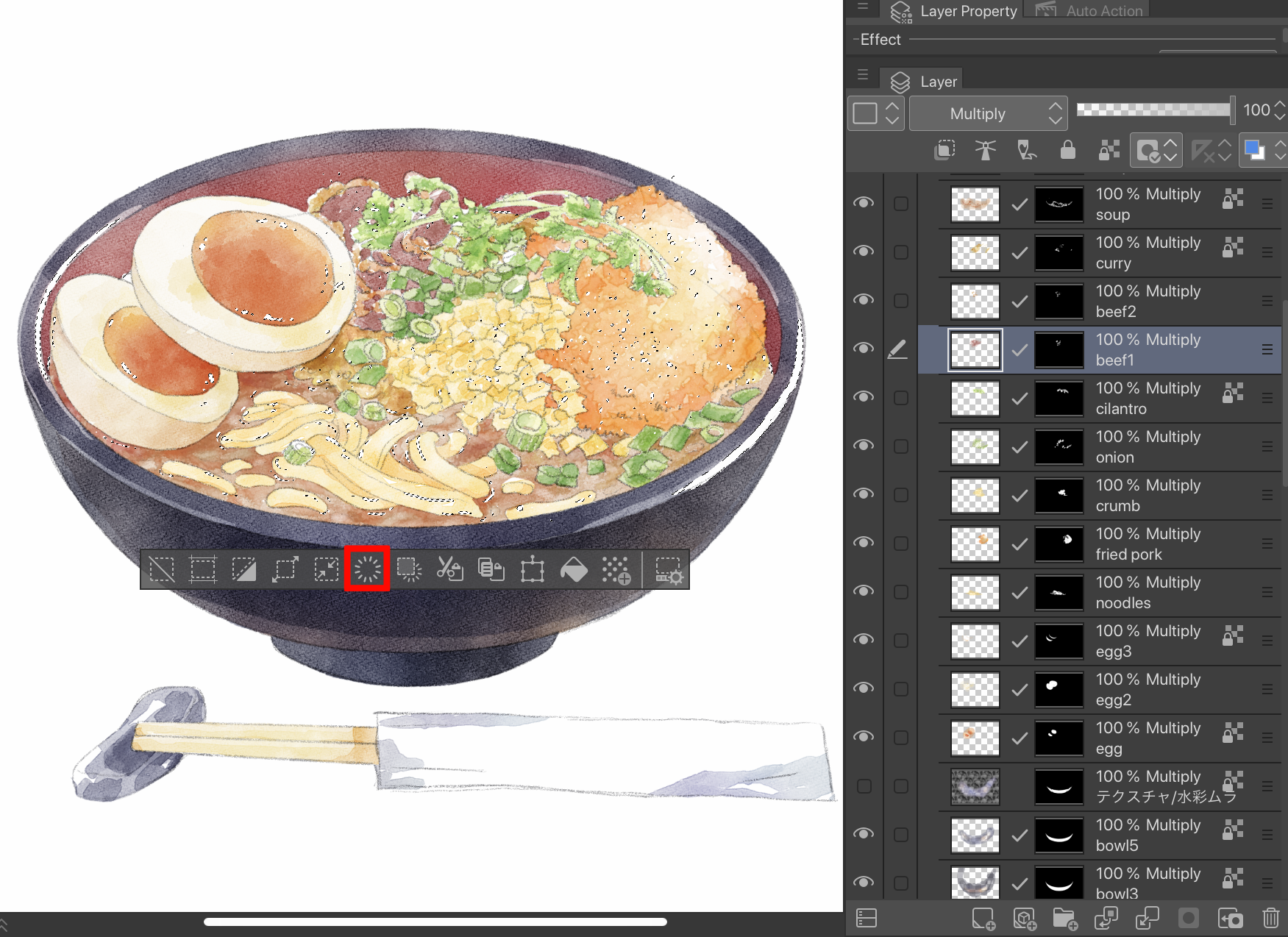 Dessinez Des Ramen A L Aide De Medias Traditionnels Avec Clip Studio Paint Par Meomeongungu Clip Studio Tips