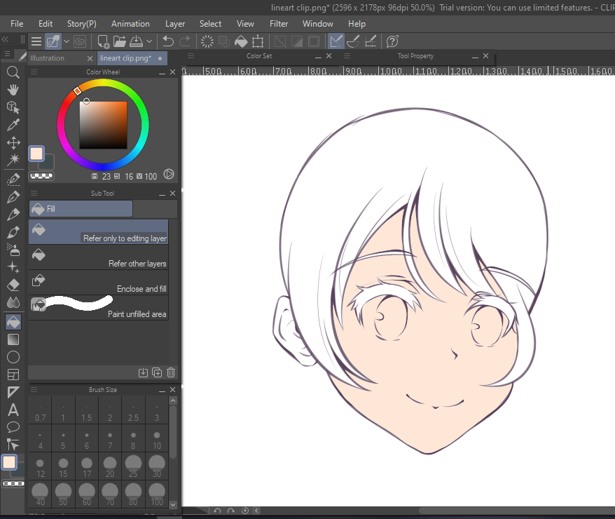 Anime-Style Skin Coloring Tutorial