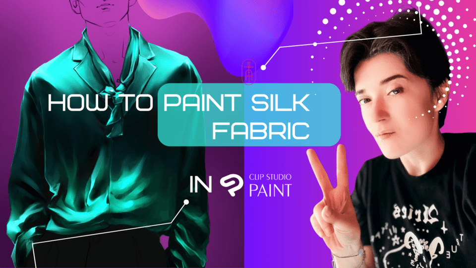 How to paint silk fabric “Tips on drawing men's clothes 1” by ThistleArts Make better art
