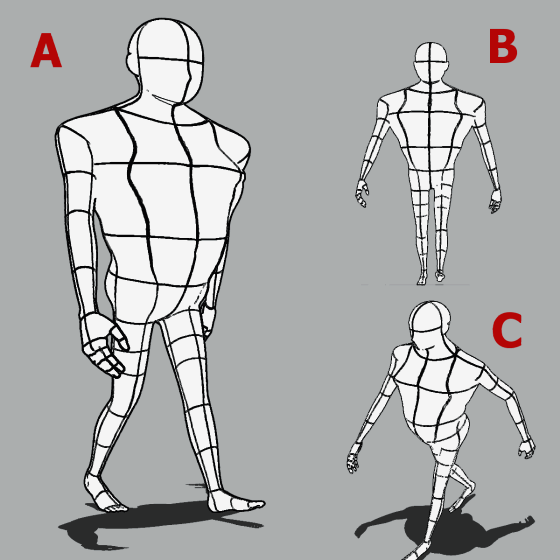 3dモデルを使用した歩行サイクル By Manleonardo Clip Studio Tips