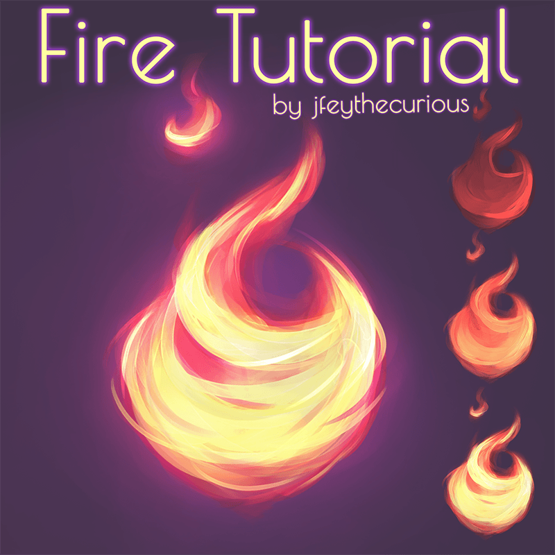 how to draw flames step by step easy