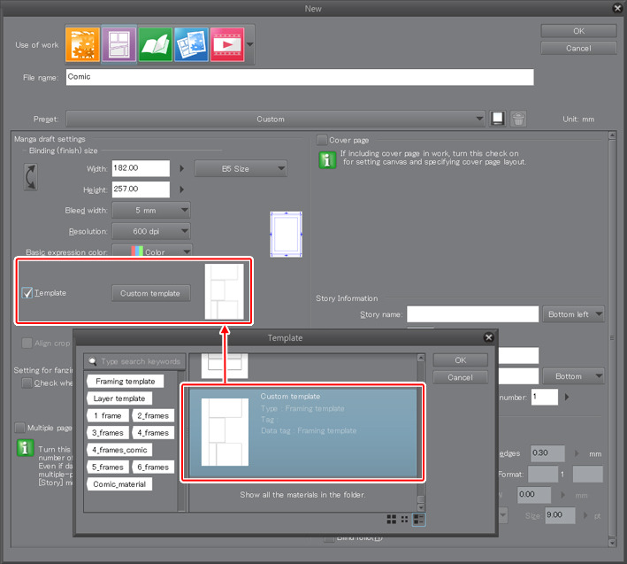 Tutustu 90+ imagen clip studio frame border abzlocal fi