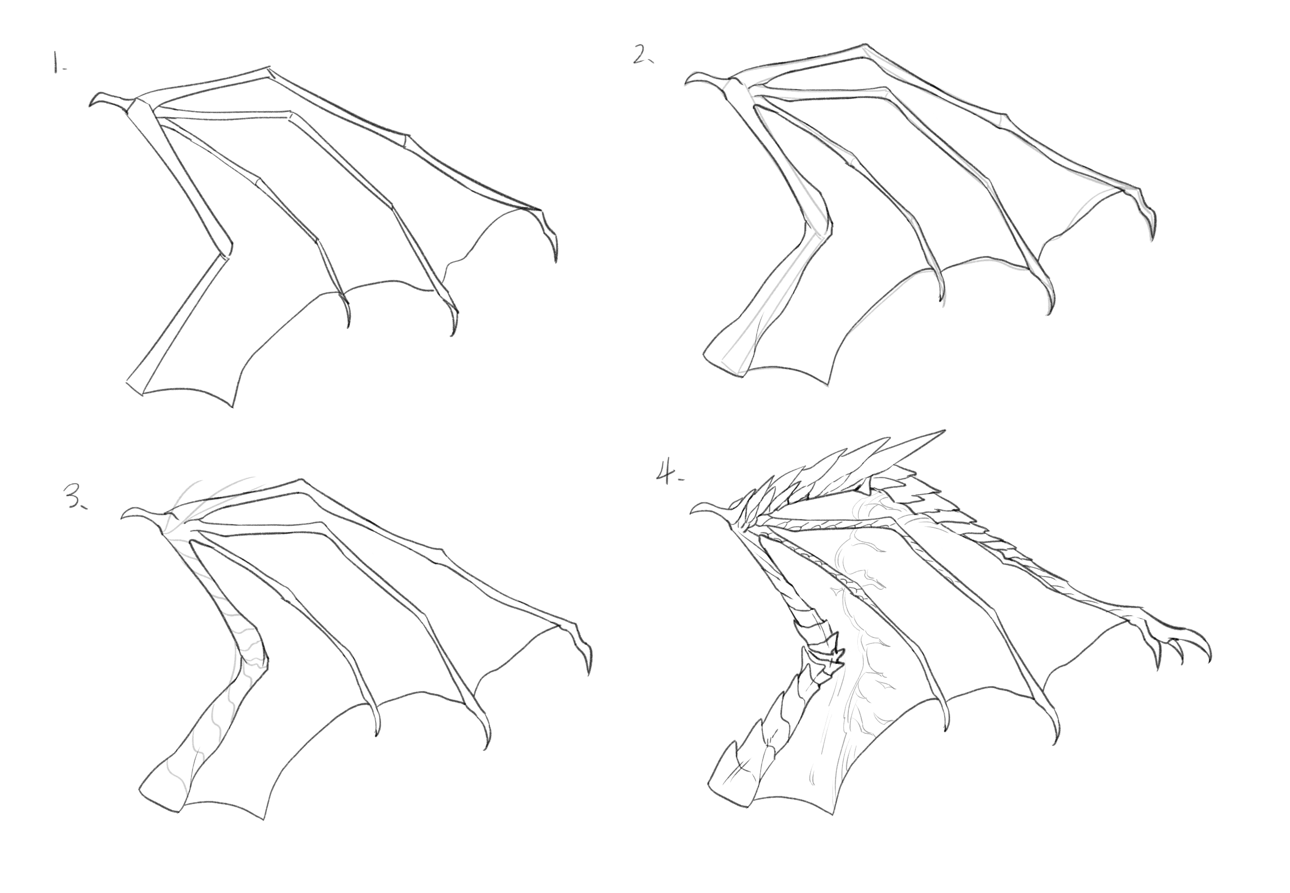 ドラゴンを作成する 私が慣れているプロセス By 智弟 Clip Studio Tips