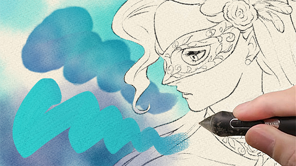 デュアルブラシ 新しい混色で さらに広がるブラシ表現 Clip Studio Paintの新機能 5 By Clipstudioofficial お絵かきのコツ Clip Studio Tips