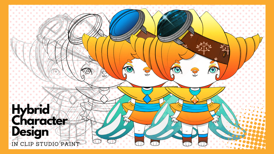 Photoshopキャラクタデザイン