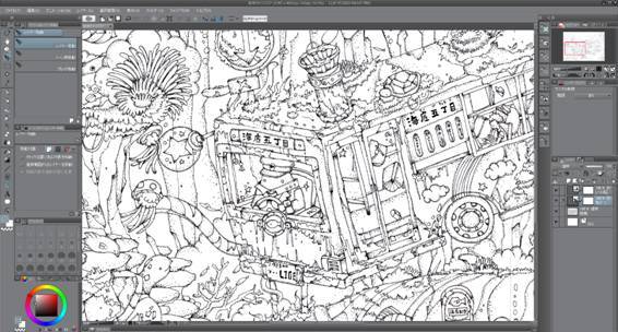 3 準備 線画の取り込み プロのイラストメイキング カマキリマイ 3 By Clipstudioofficial Clip Studio Tips