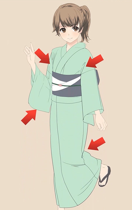 How to Draw Kimono