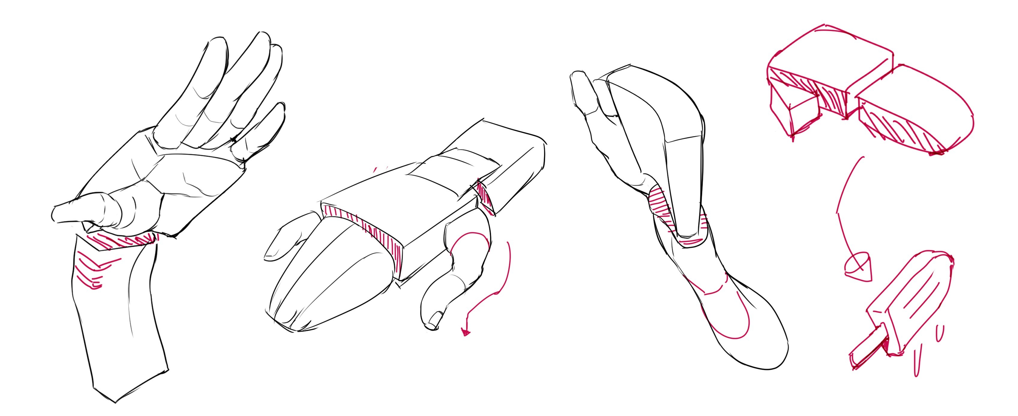 Hand Gestures and Simplifying the Hand! “Anatomy How to Draw by Leriisa #1”  by Leriisa - Make better art