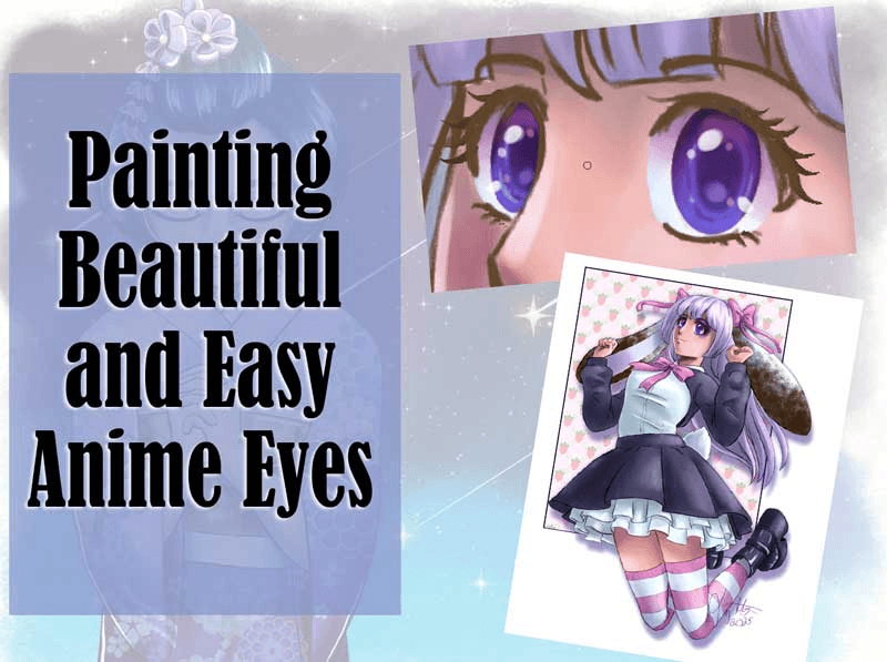 Painting Beautiful Easy Anime Eyes by LizStaley - Make better art ...