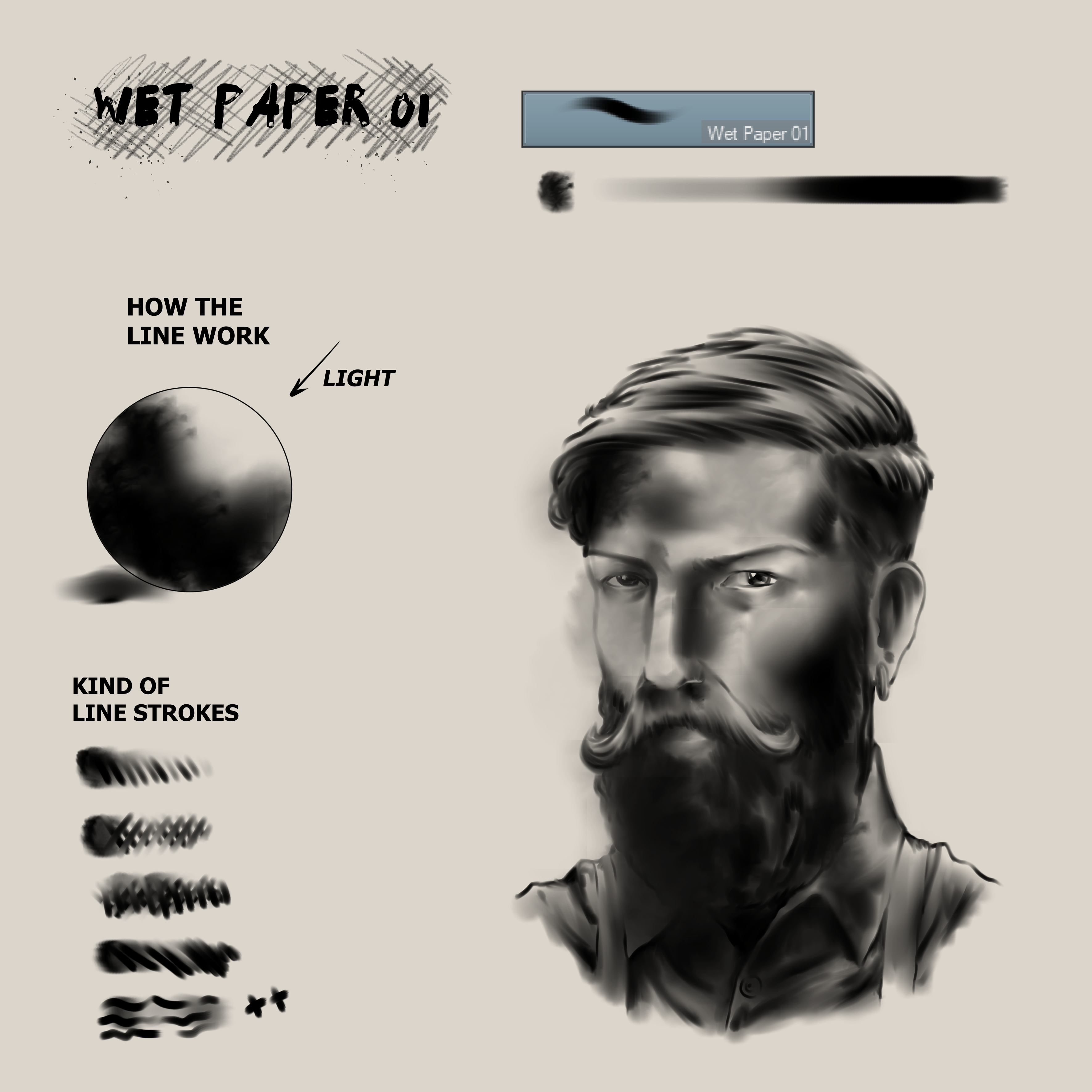 20 Manières De Peindre Avec La Ligne Seulement India Ink