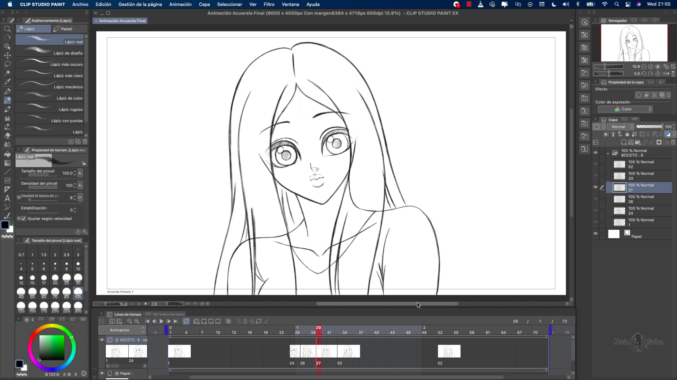 Cliptudiopaintの水彩風アニメーション Clip Studio Paintの2dアニメーション 21 By Kevinfarias Clip Studio Tips