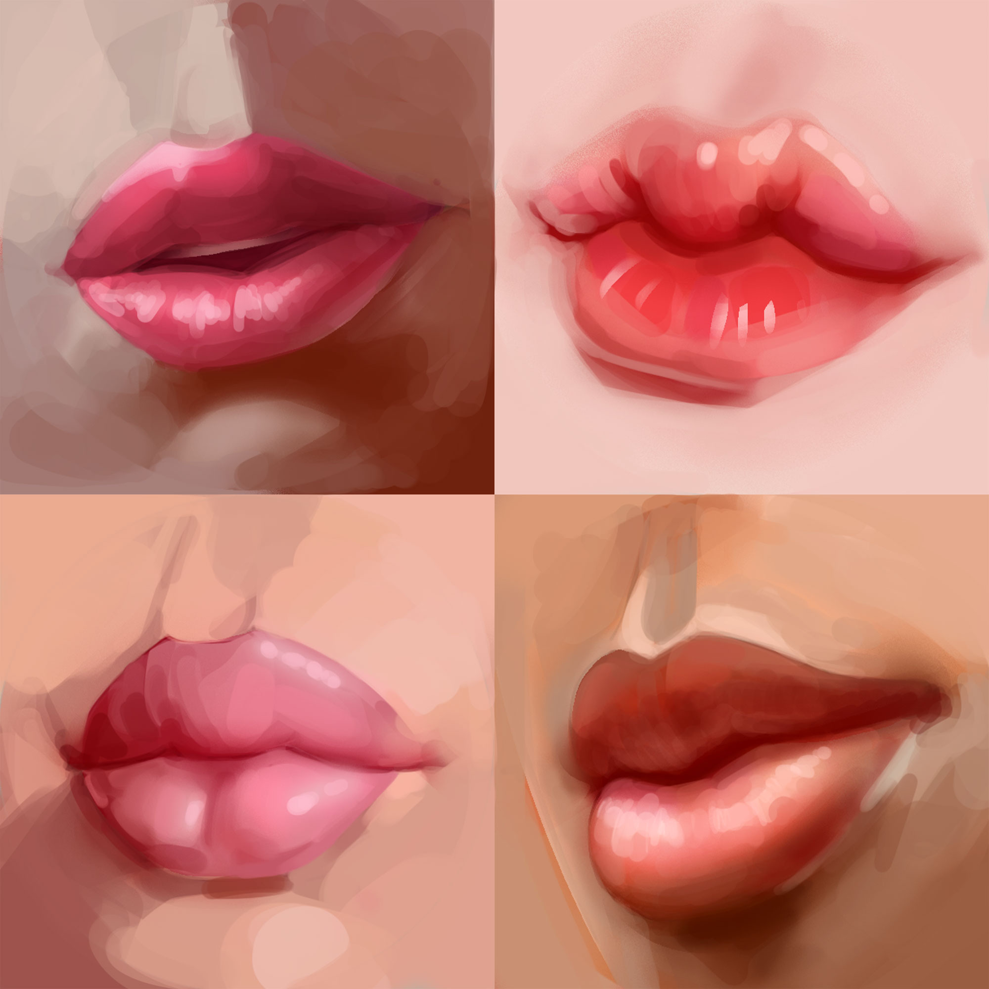 Drawing Lips by TamilVolk Make better art CLIP STUDIO TIPS