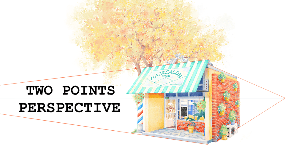 How to draw a Store front in Perspective by Cherrzart Make better art